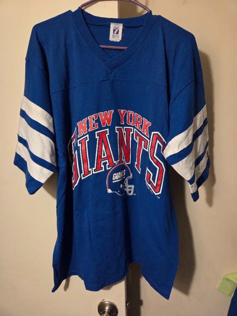 Vintage 90s Ny giants jersey shirt xl